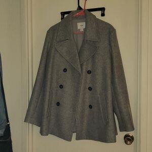 Old Navy Stretch Peacoat XL